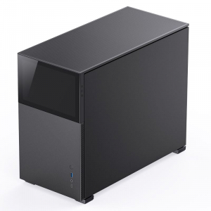 Jonsbo D31 STD SCREEN Black táp nélküli ablakos mATX ház fekete